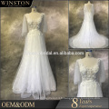 Professionnelle Chine usine sweetheart tulle dentelle sirène robe de mariée